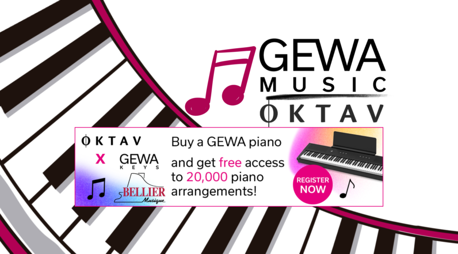 Opération partitions sans limites avec GEWA x OKTAV !